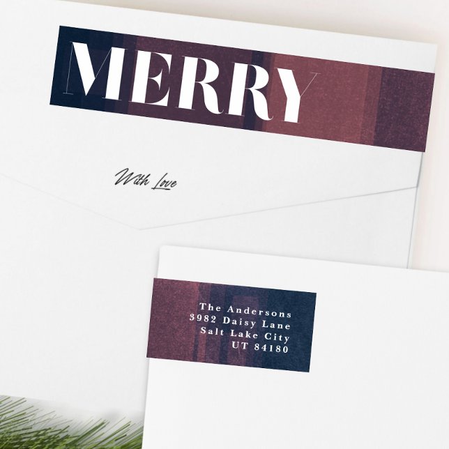 Etiqueta de dirección de retorno de marea negra de (Subido por el creador)