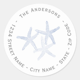Etiqueta de dirección de retorno de Starfish