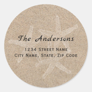 Etiqueta de dirección de retorno de Starfish