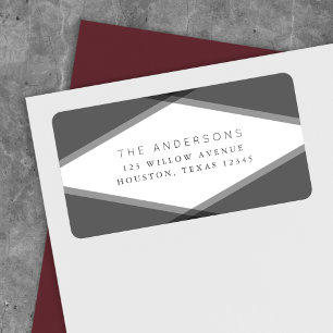 Etiqueta de dirección de retorno geométrico en cap