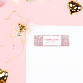 Etiqueta de dirección de retorno personalizada de 