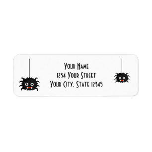 Etiqueta de dirección de Spider