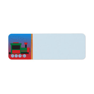 Etiqueta de dirección de tren