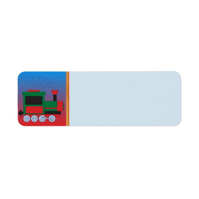 Etiqueta de dirección de tren (Frente)