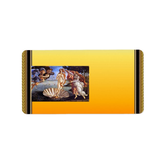 Etiqueta de dirección de Venus (Frente)