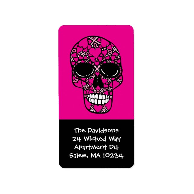 Etiqueta de dirección de XOXO Forever (Frente)