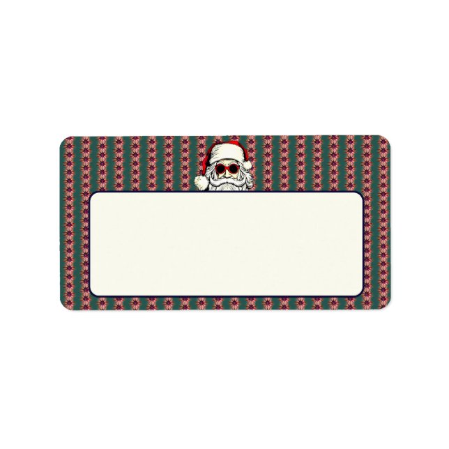 Etiqueta de dirección/envío de WHIMSIGOTH NAVIDEÑO (Frente)