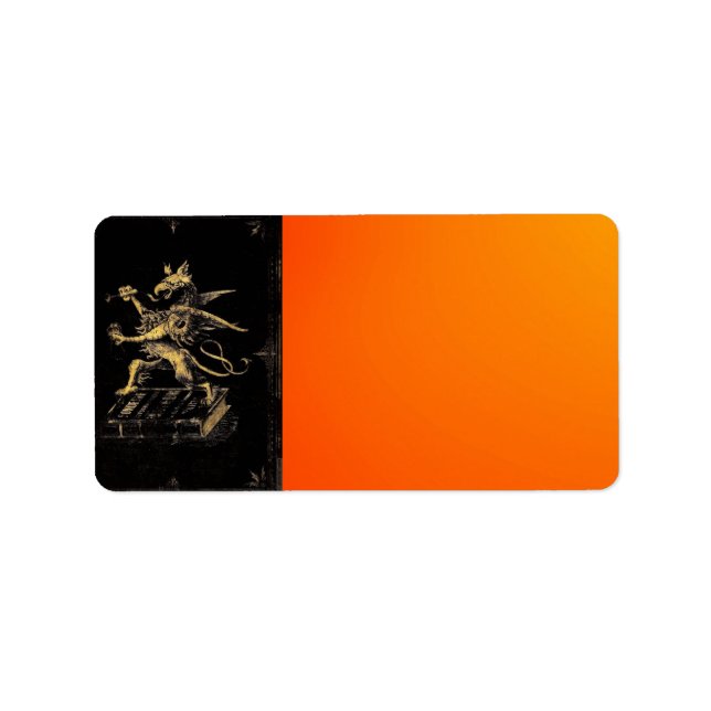 Etiqueta de dirección Griffin (Frente)