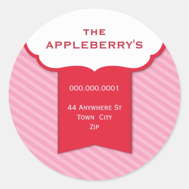 ETIQUETA DE DIRECCIÓN PERSONALIZADA :: solapa 1 (Anverso)