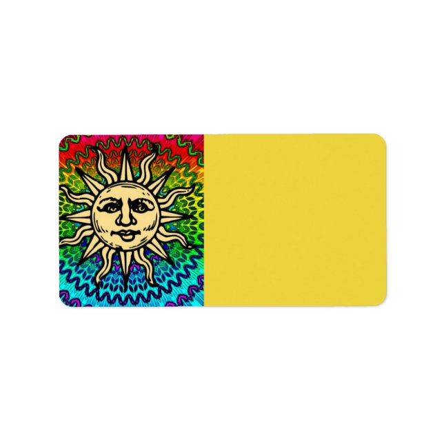 Etiqueta de dirección solar (Frente)