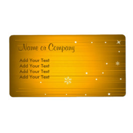 Etiqueta de diseño de navidades