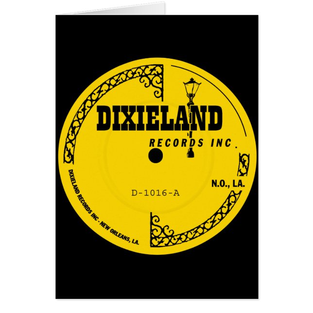 Etiqueta de Dixieland Records (Frente)