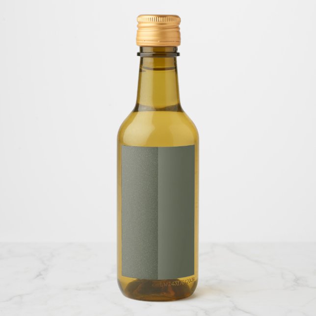 Etiqueta de doble tono verde de mosca moderna - Pe (Anverso)