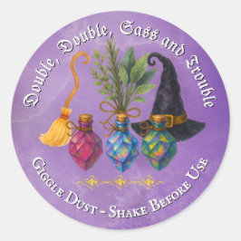 Etiqueta de Elixir Encantado – Fiesta de Halloween