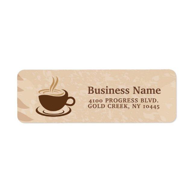 Etiqueta de embalaje de café Boho  (Frente)