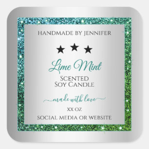 Etiqueta de embalaje de producto plateado para Pur