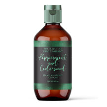 Etiqueta de empaque de cosméticos o jabón - Negro 