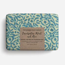 Etiqueta de empaquetado de jabón de estilo Kraft m