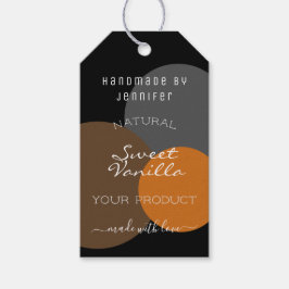 Etiqueta de empaquetado de productos Círculos de c