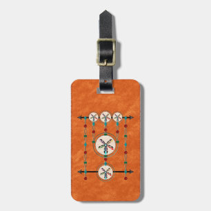 Etiqueta de encargo del equipaje de los escudos