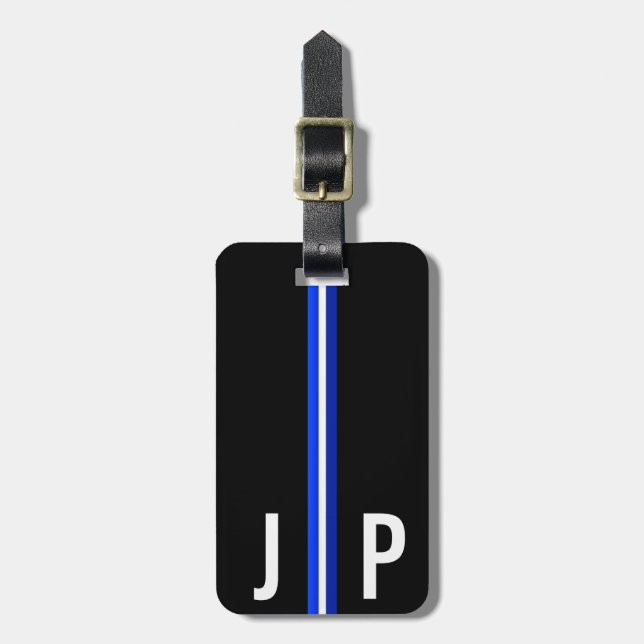 ETIQUETA de encargo personalizada raya inicial (Frente Vertical)