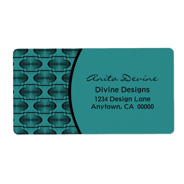 Etiqueta de envío de Arcos Antiguos (Frente)