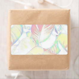 Etiqueta de envío de personalizado (simplemente ag