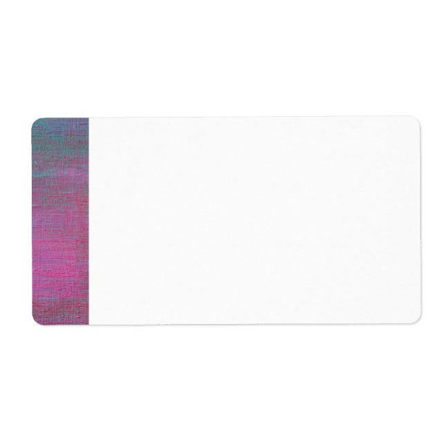 Etiqueta de envío pintada (Frente)