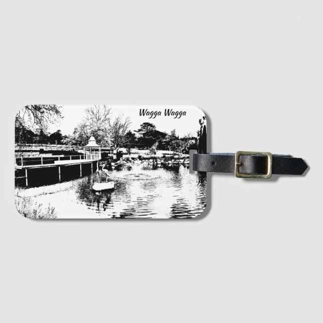 Etiqueta de equipaje (Anverso horizontal)