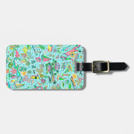 Etiqueta de equipaje