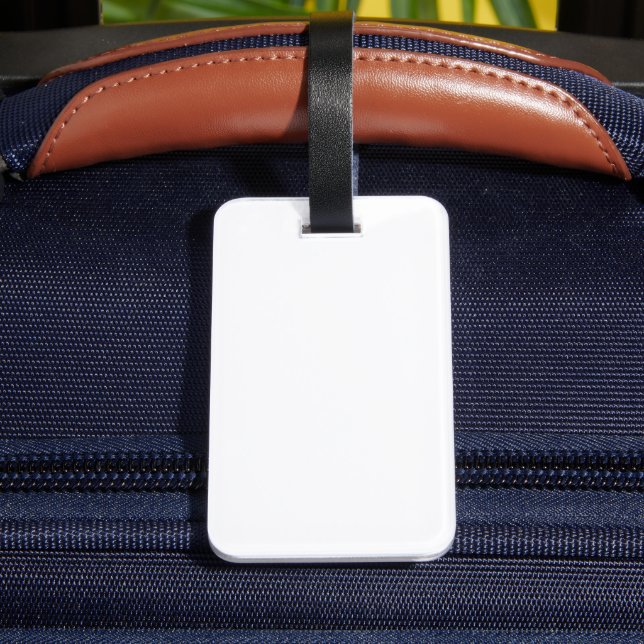 Etiqueta de equipaje acrílico (Reverso In Situ)