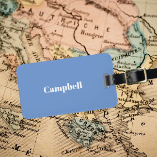 etiqueta de equipaje acrílico afilado de negocios