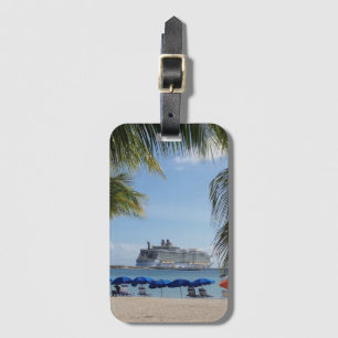 Etiqueta de equipaje acrílico para cruceros