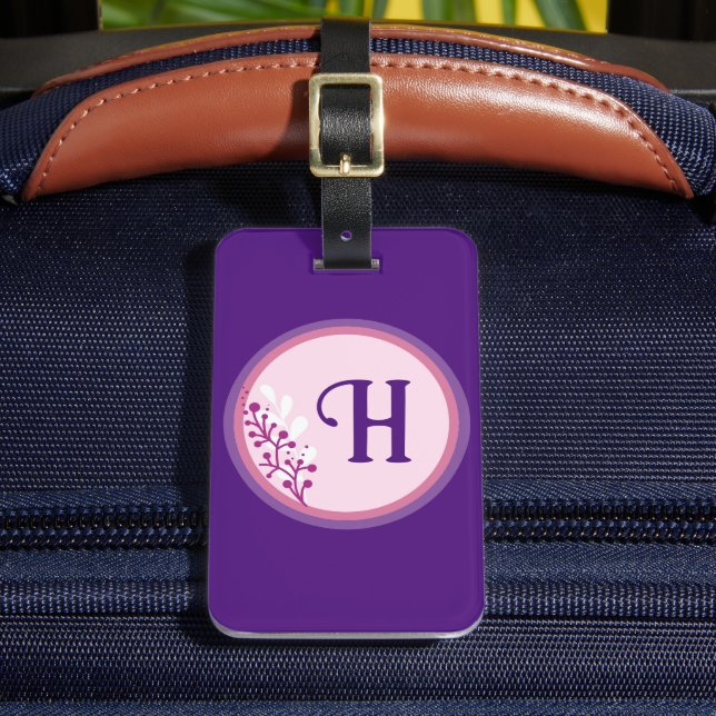 Etiqueta de equipaje - Añadir su etiqueta inicial (Anverso In situ 2)