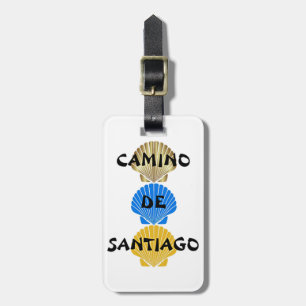 Etiqueta de equipaje Camino de Santiago