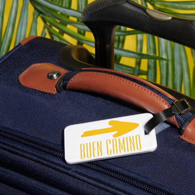 Etiqueta de equipaje Camino de Santiago (Reverso In Situ 1)