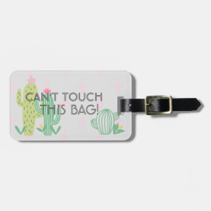 Etiqueta de equipaje chistosa divertida del