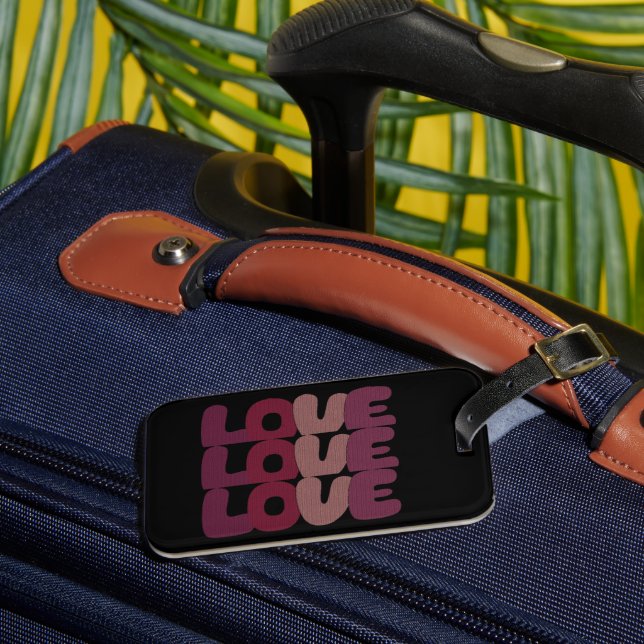 Etiqueta de equipaje de amor (Anverso In situ 3)