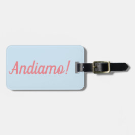 Etiqueta de equipaje de Andiamo