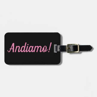 Etiqueta de equipaje de Andiamo
