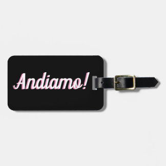 Etiqueta de equipaje de Andiamo