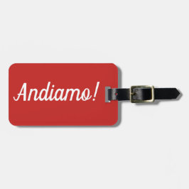 Etiqueta de equipaje de Andiamo