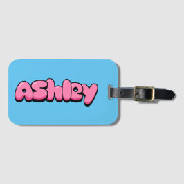 Etiqueta de equipaje de Ashley