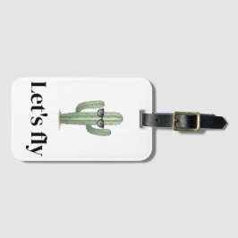 Etiqueta de equipaje de Cactus