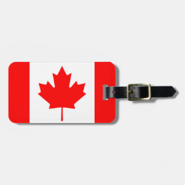 Etiqueta de equipaje de Canadá