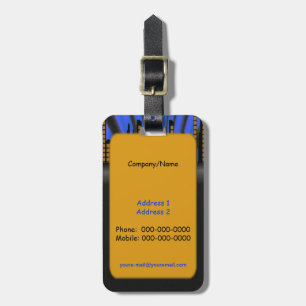 Etiqueta de equipaje de City Scaps