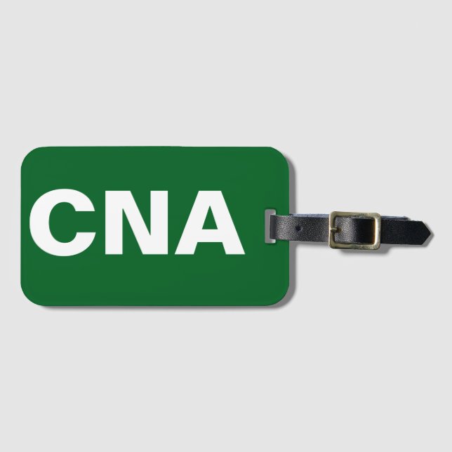 Etiqueta de equipaje de CNA (Anverso horizontal)