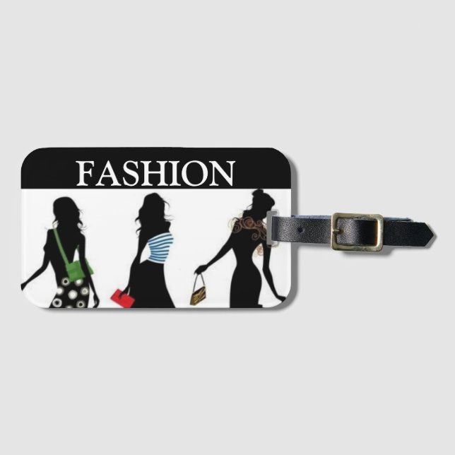 ETIQUETA DE EQUIPAJE DE COLECCIÓN DE REINA DE COMP (Anverso horizontal)