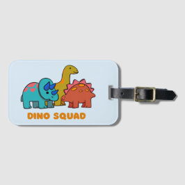 Etiqueta de equipaje de Dino