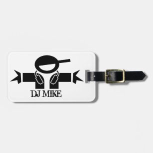 Etiqueta de equipaje de DJ personalizada   DJ Gear